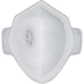 uvex silv-Air c 3210 Valved Fold-Flat FFP2 Dust Mask (Pack of 15)