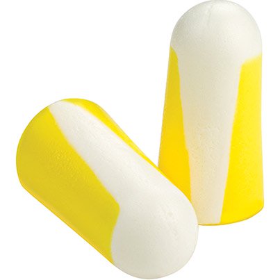 Honeywell Howard Leight Bilsom 303L Disposable Earplugs (Box of 200 Pairs)