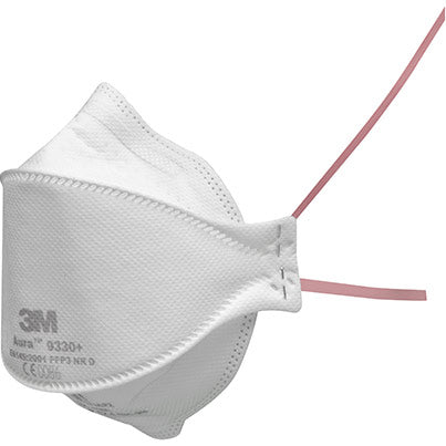 3M Aura 9330+ Fold-Flat FFP3 Dust Mask (Pack of 20)