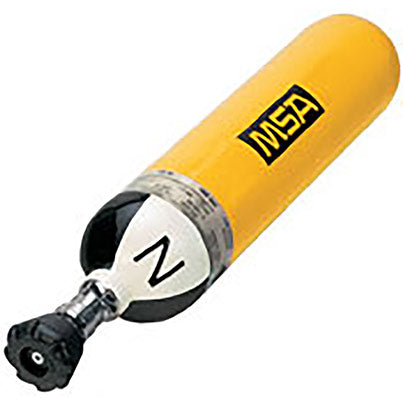 MSA 6L/300-Bar Steel Compressed-Air Cylinder