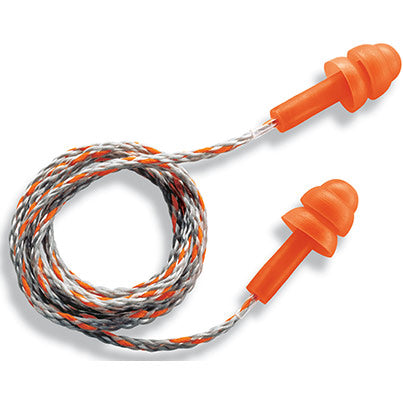 uvex Whisper Corded Reusable Earplugs (Pack of 50 Pairs)