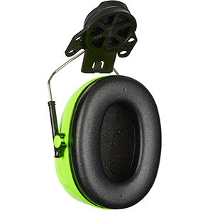 3M PELTOR Optime II P3E Hi-Vis Helmet-Mounted Ear Defenders