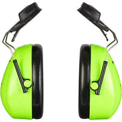 3M PELTOR Optime II P3E Hi-Vis Helmet-Mounted Ear Defenders