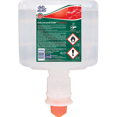 Deb Stoko InstantFOAM Complete Touch-Free Hand Sanitiser Gel 1L