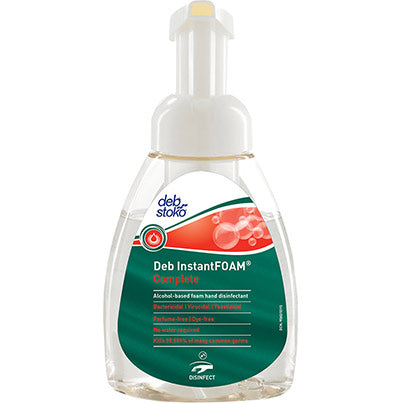 Deb Stoko InstantFOAM Complete Hand Sanitiser Foam 250ml