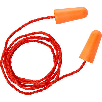 Arco Essentials Corded Disposable Earplugs (Box of 200 Pairs)