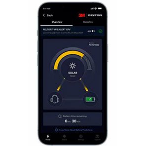 3M PELTOR WS ALERT XPV Solar-Powered Overhead Bluetooth Headset