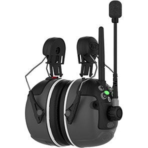 JSP Sonis Comms Helmet-Mounted Communication Ear Defenders