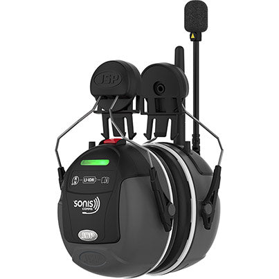 JSP Sonis Comms Helmet-Mounted Communication Ear Defenders
