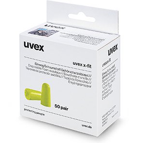 X-Fit Disposable Earplugs (Pack of 50 Pairs)