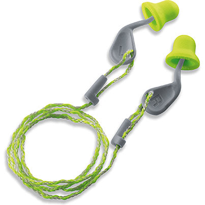 Xact-Fit Corded Disposable Earplugs (One Pair)