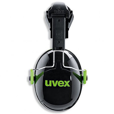 uvex K1H Helmet-Mounted Ear Defenders