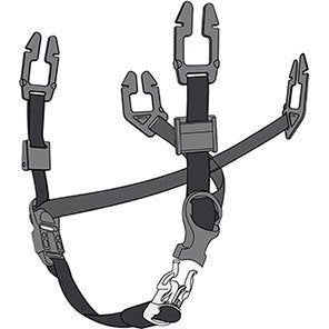 V-Gard Universal Four-Point Chinstrap