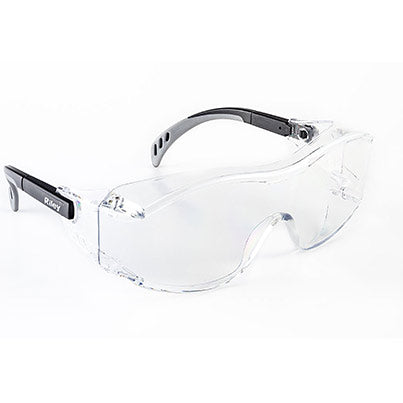 TILLA Clear-Lens Safety Overglasses (Box of 10)