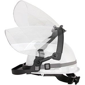 Turboshield Helmet-Mounted Visor Carrier