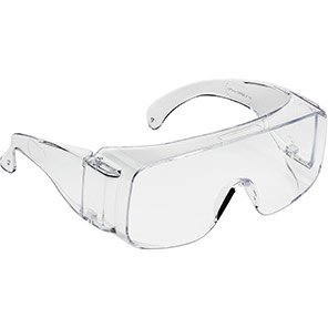 Essentials Clear-Lens Visitor Safety Overglasses