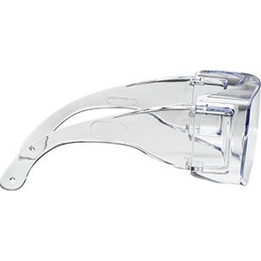 Essentials Clear-Lens Visitor Safety Overglasses