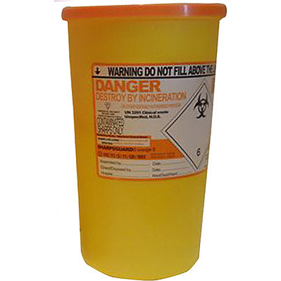 SHARPSGUARD 5L Sharps Disposal Bin