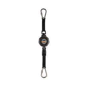 Squids 3000 Dual Carabiner Retractable Tool Lanyard
