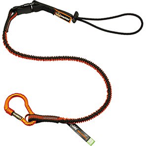 Squids 3102F Detachable Single Carabiner Tool Lanyard