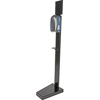 Robert Scott Silver Free-Standing Automatic Hand Sanitiser Dispenser