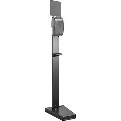 Robert Scott Silver Free-Standing Automatic Hand Sanitiser Dispenser
