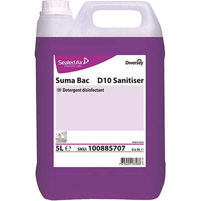 Diversey Suma Bac D10 Surface Sanitiser 5L