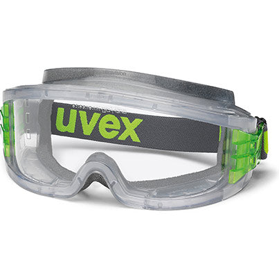 uvex Ultravision Polycarbonate Clear-Lens Safety Goggles with Foam Surround
