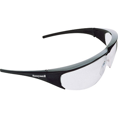 Honeywell Millennia Black Anti-Fog Clear-Lens Safety Glasses