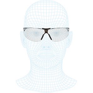 Monsoon Clear-Lens Safety Glasses