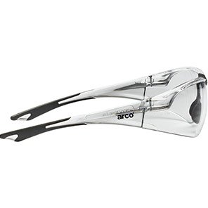 Monsoon Clear-Lens Safety Glasses