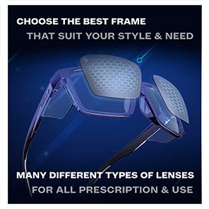 SEAMLESS Vision Varifocal-Vision Prescription Safety Glasses Code