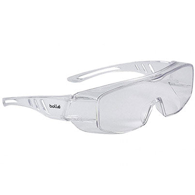 Overlight Clear-Lens Safety Overglasses (Box of 10)
