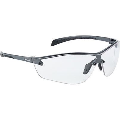 Bollé Silium+ Clear-Lens Safety Glasses