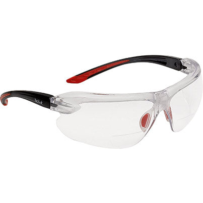 Bollé IRI-s +3-Dioptre Clear-Lens Safety Glasses