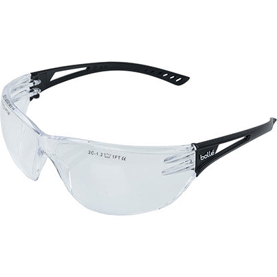Bollé Slam Clear-Lens Safety Glasses