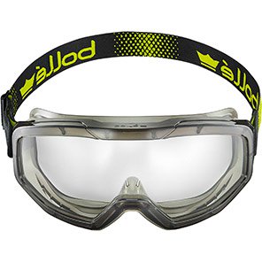 Safety Globe Vented Clear-Lens Safety Goggles