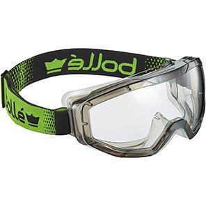 Safety Globe Unvented Clear-Lens Safety Goggles