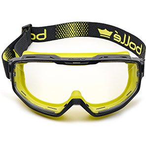 Safety Safety Universal Vented Clear-Lens Safety Goggles