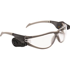 3M LED Light Vision Clear-Lens Safety Glasses