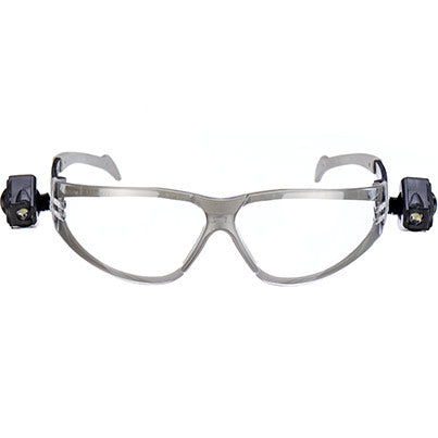 3M LED Light Vision Clear-Lens Safety Glasses