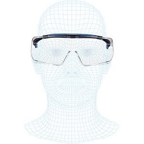 Mantle Clear-Lens Safety Overglasses