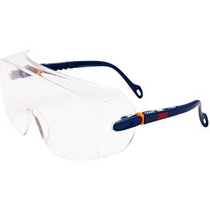 3M 2800 Comfort Clear-Lens Safety Overglasses (Box of 20)