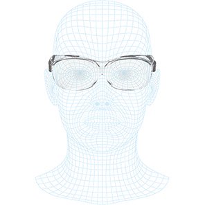 Chills Clear-Lens Safety Overglasses
