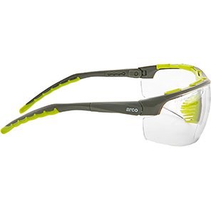 Halo Clear-Lens Safety Glasses