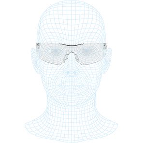Mistral Clear-Lens Safety Glasses