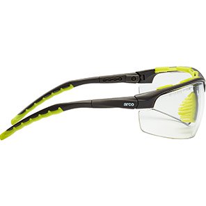 Halo KNT Clear-Lens Safety Glasses