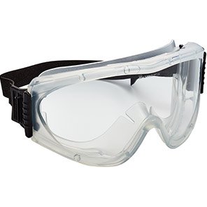 Acetate Clear-Lens Safety Goggles