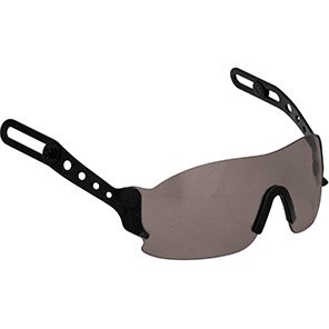EVOSpec Helmet-Mounted Safety Glasses with Grey Lenses