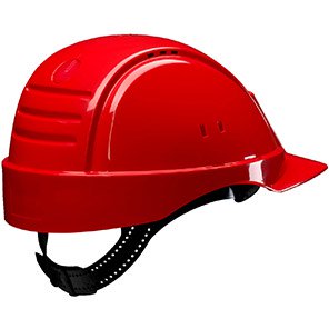 G2000C Rd Vented Slip-Ratchet Safety Helmet